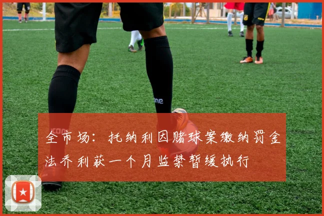 全市场：托纳利因赌球案缴纳罚金法乔利获一个月监禁暂缓执行